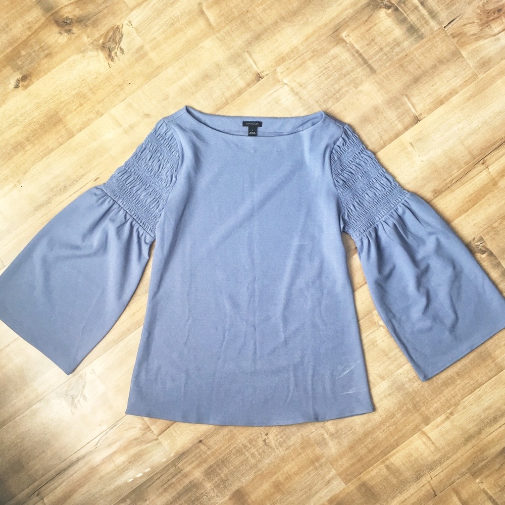Light blue/periwinkle Anne Taylor top - size S